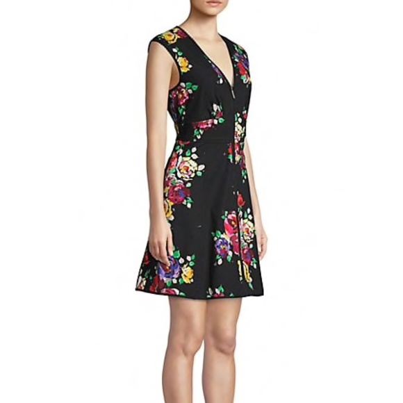 Kate Spade NY Rare Roses Sleeveless Poplin Dress - Picture 3 of 6